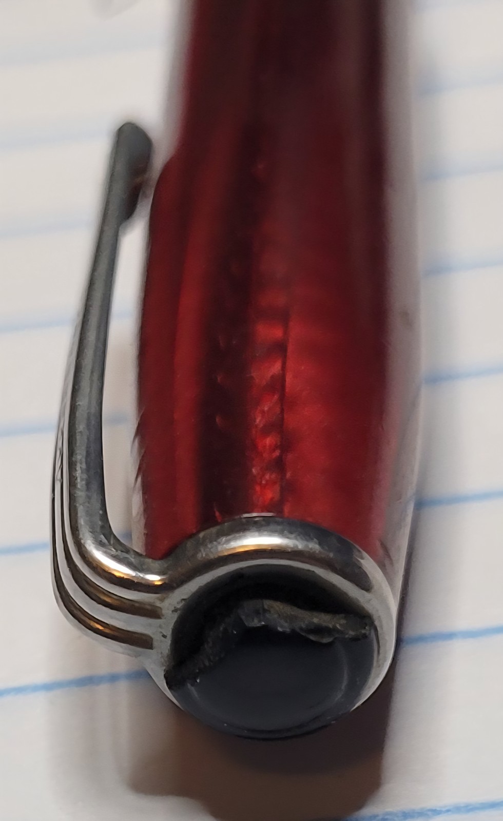 Vintage Esterbrook Red SJ with 2556 Firm Fine Nib 1950s