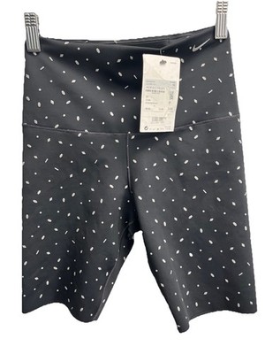 NWT Nike Boutique Gems 7'' Compression Shorts High Rise CZ1095-010 XS running. W8