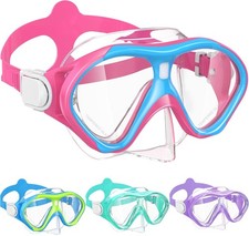 Kids Swim Goggles Snorkel Diving Mask for Boys Girls Ages 7-16, Two... Fast Ship