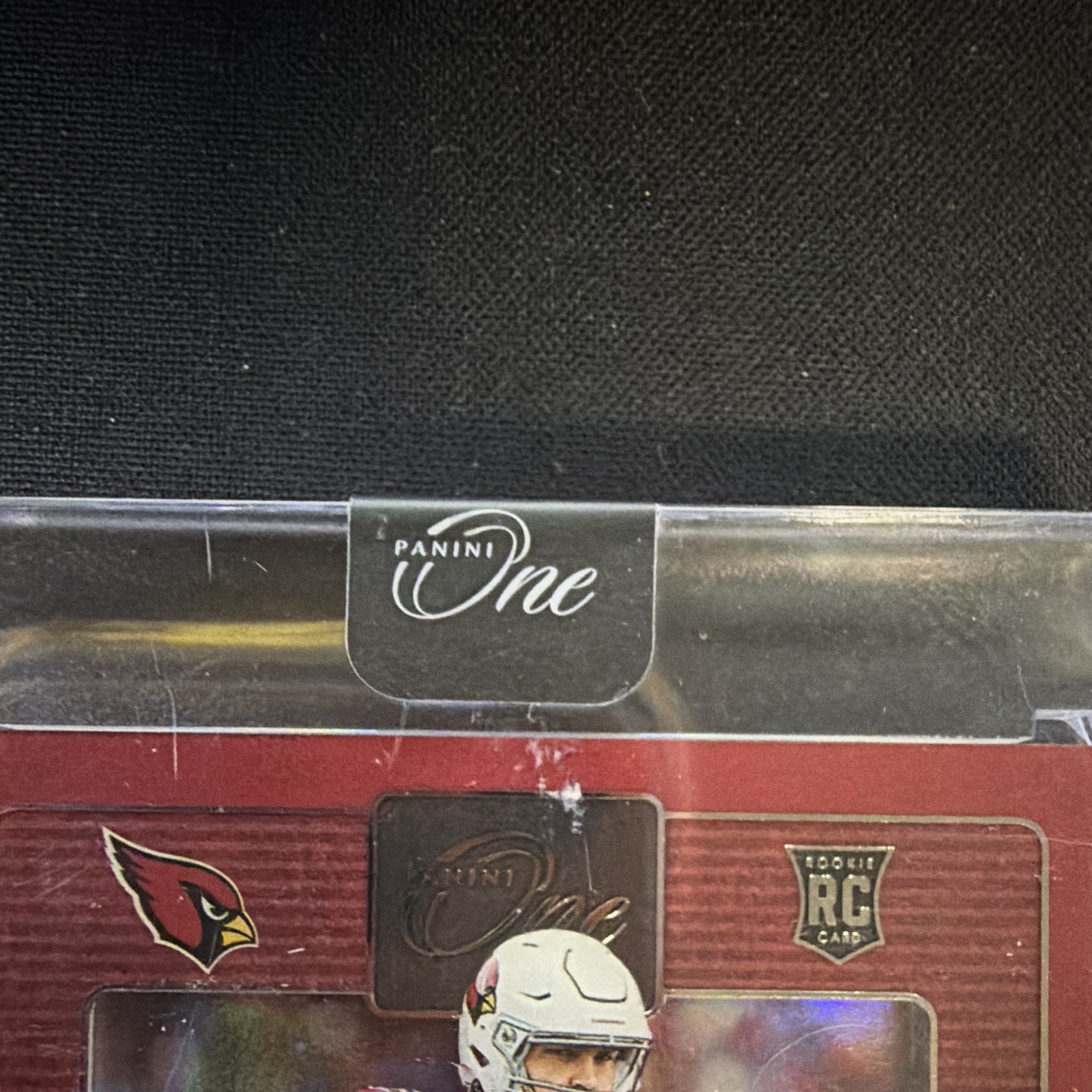 Panini 2022 One Trey McBride RC Auto Patch MEM Arizona Cardinals #137 /99 view 4