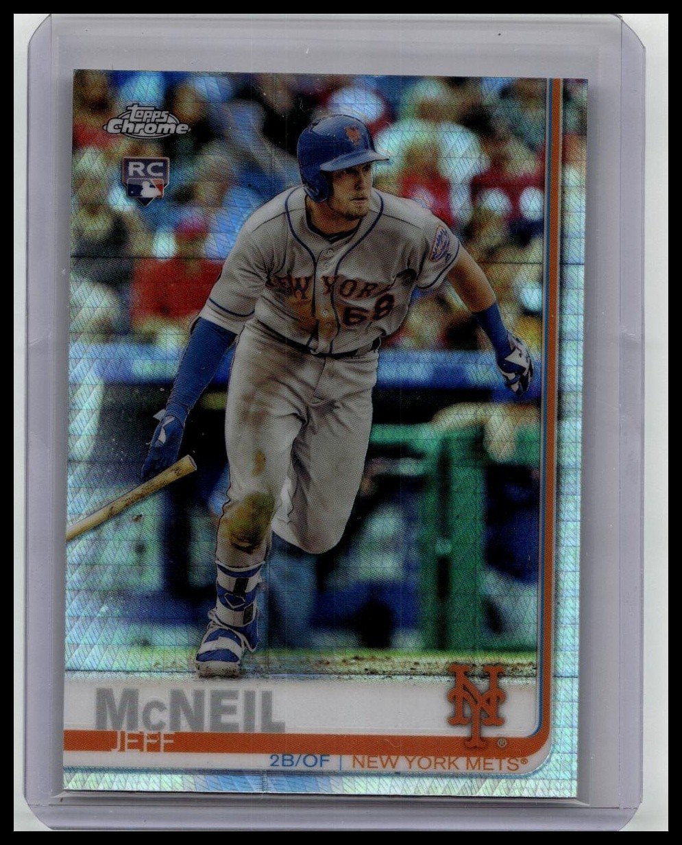2019 Topps Chrome #152 Jeff McNeil Prism Refractor
