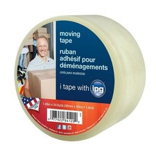 IPG Moving Tape, 1.88" x 54.6 yd, Clear Single Roll