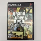 Grand Theft Auto: San Andreas GTA (Playstation 2 PS2) with manual & map
