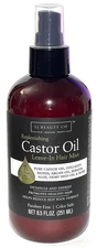 Castor Oil Replenishing Leave-in Hair Mist  8.5 fl oz  Detangle & Defrizz by Sj