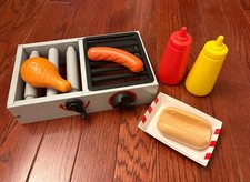 Pretend Play Small Grill Set
