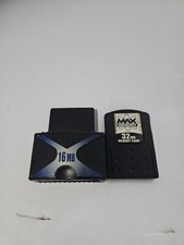Lot Of 2 PS2 Memory Cards Expansion Memory 16mb 32mb