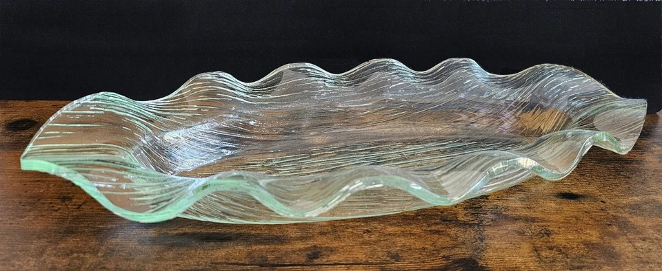 Acryl Sashimi Eis Tablett Transparent Sushi Obst Teller Meeresfrüchte Platte Tablett 19"