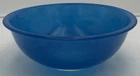 Vintage Pyrex Large Blue Mixing Bowl, Clear Bottom 4.0L #326 - EXCELLENT!