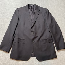 Bonobos Blazer Mens 42R Black Wool Business Formal 2 Button Sport Coat Jacket