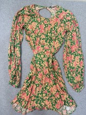 Mini Dress With Floral Print