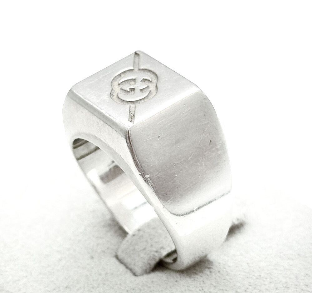 Gucci Diagonal Interlocking G Ring 7207738997 730… - image 5