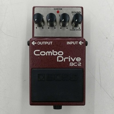 BOSS BC-2 Combo Drive Pedal British AC-Style Overdrive Crunch Clean Vintage JPAN