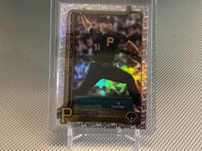 2025 Topps David Bednar Topps Border Parallel #381 Pittsburgh Pirates