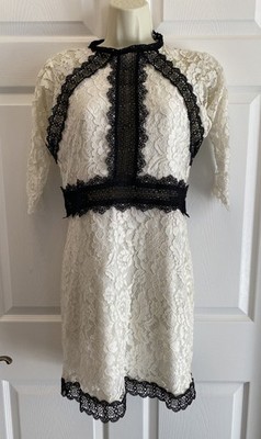 NWT LUXXEL White & Black Lace Bodycon Mini Dress Cocktail Evening Party Sz L | eBay NWT LUXXEL White & Black Lace Bodycon Mini Dress Cocktail Evening Party Sz L | eBay
