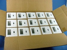 GE White 2-Gang Toggle Switch Decorator Unbre...