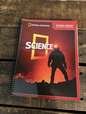 National Geographic Science Inquiry Writing Book Spiral Workbook Cengage
