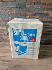 112551 BARNES SUBMERSIBLE EFFLUENT PUMP 1/3HP 120V 1 1/2" NPT DISCHARGE