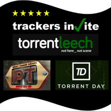 3 INVITES! TorrentLeech + IPTorrents + TorrentDay - TORRENT PRIVATE TRACKERS