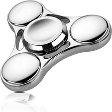Metal Fidget Spinner Toy Stainless Steel Bearing High Speed 3-5 Min