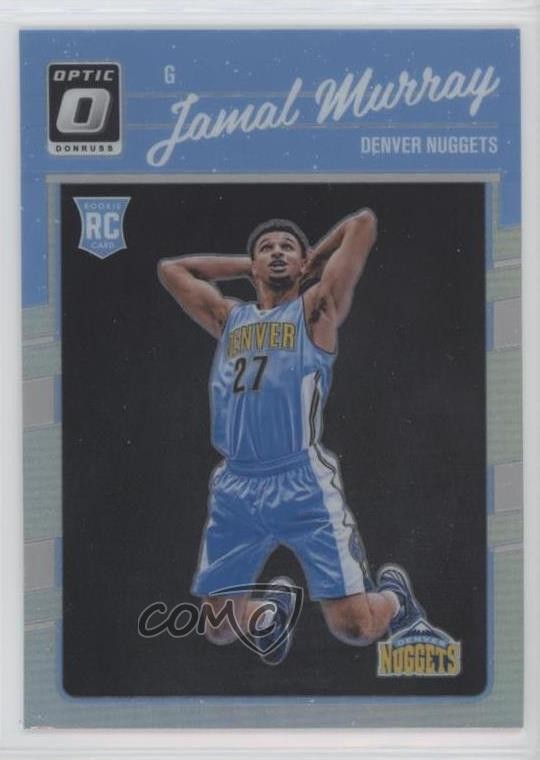 2016-17 Panini Donruss Optic Holo Silver Prizm Jamal Murray #157 Rookie RC