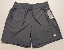 NEW Men's adidas Athetic Performance Essentials Black Shorts with Pockets Sz M