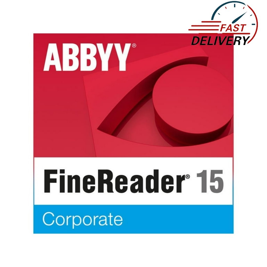 ABBYY FINEREADER 15 lNSTANT EMAlL DELlVERY 🔸️🔴 READ DESCRlPTlON🔴🔸️