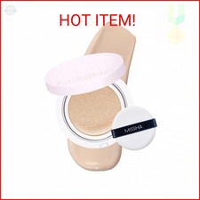 MISSHA Magic Cushion Foundation No.21 Light Beige for Bright Skin - Flawless Cov