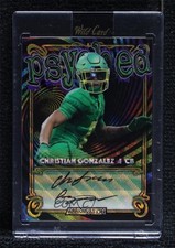 2023 Alumination Draft Rainbow Tunnel Wave Holo 1/1 Christian Gonzalez Auto h3a