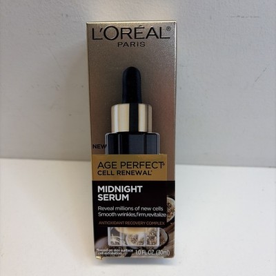 L'Oreal Paris Age Perfect Midnight Serum Face Anti-Aging Reduce Wrinkles 1 fl oz