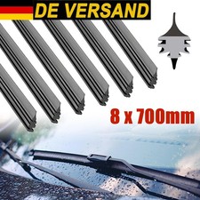 8x 700mm für Bosch Aerotwin Flex Scheibenwischergummi Wischergummi Ersatzgummi