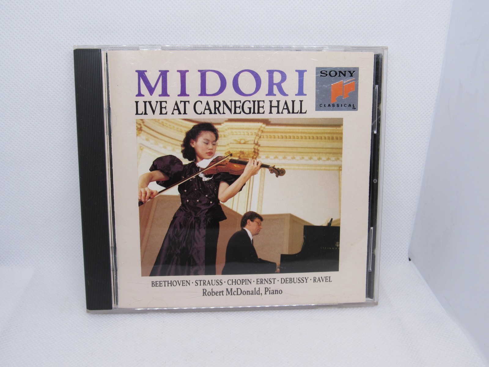 Midori - Live at Carnegie Hall - Music CD -  -  1991-04-23 - Alliance - Good