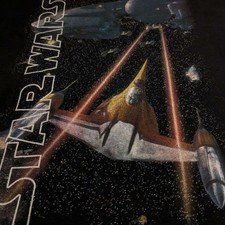 90S Original Vintage Starwars Episode 1 Movie T