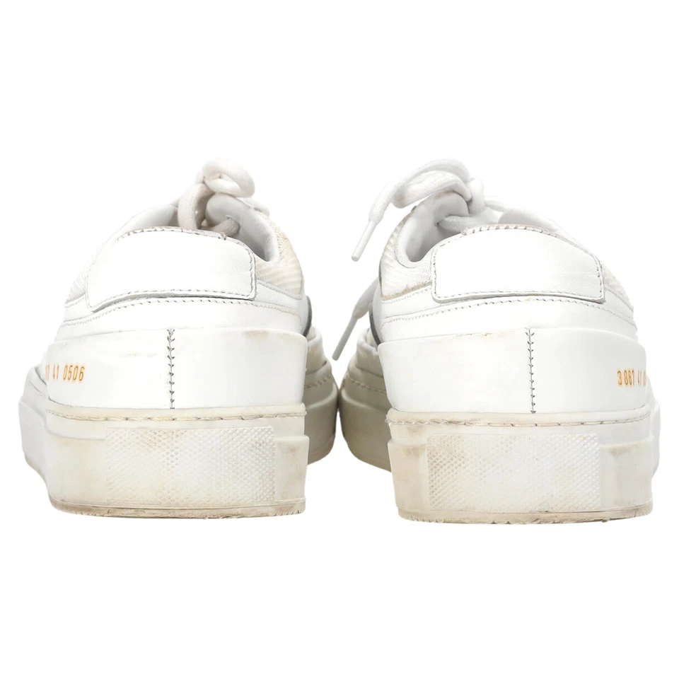 Common Projects Achilles Super Mesh-Sneaker Aus Weißem Leder Weiblich Weiß 41 - Bild 3 von 4