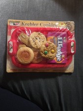 Kellog's Keebler ELFudge Boley Play Pretend Food Cookies Cookie Tray 2006 New