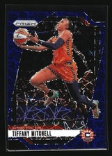 Tiffany Mitchell 2024 Panini Prizm WNBA Blue Velocity Prizms #57 Connecticut Sun