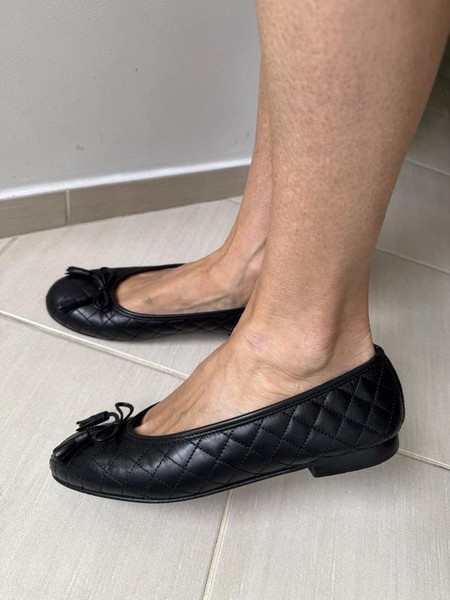 Women Navyboot Heels Black Leather 38 #B8CX
