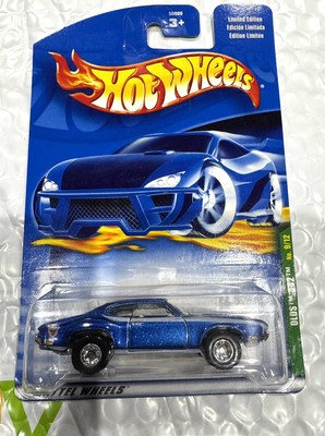 Hot Wheels 2001 Treasure Hunt 9/12 (2001) Olds 442 Blue Collector Toy Car #009