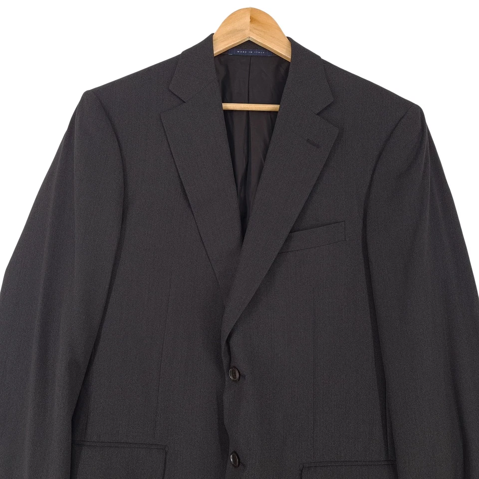 Pal Zileri Veste Blazer Homme Laine & Soie Gris Taille CR9 EU 52 42R - Photo 2/4