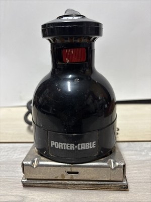 Porter Cable Model 330 Speed Bloc 1/4 Sheet Orbital Rockwell Commercial Sander