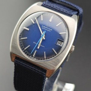 Montre Certina BLUERIBBON AUTOMATIC 5801 176 - Vintage Des Années 60 - Suisse Neuf étiqueté
