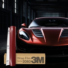 3M Wrap Film Series 2080 Car Wrapping Folie 30x152cm G203 Gloss Red Metallic