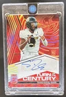 2025 Donruss Elite Shedeur Sanders Turn of the Century Auto RC Red #/75 Browns