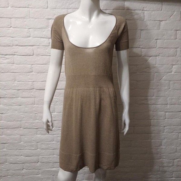 Women Pinko Dress Brown 36 / S / 44