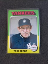 2024 Topps Heritage - Managers Yogi Berra #123