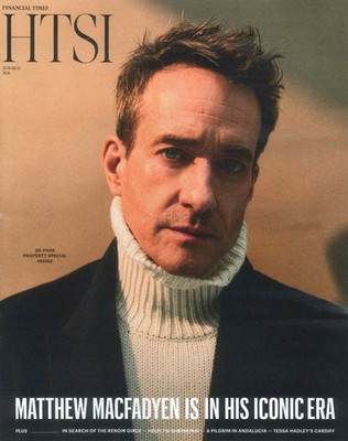 Financial Times HTSI Magazine: Matthew Macfadyen, Patrick Gwynne, Hadley 28.3.26