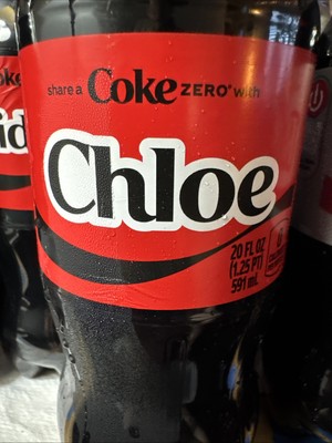 Share a Coke with Chloe 2025 Personalized Gift Coca Cola Bottle