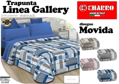 Trapunta Piumone Invernale Charro "Movida" Letto Singolo Matrimoniale Stampa 3D