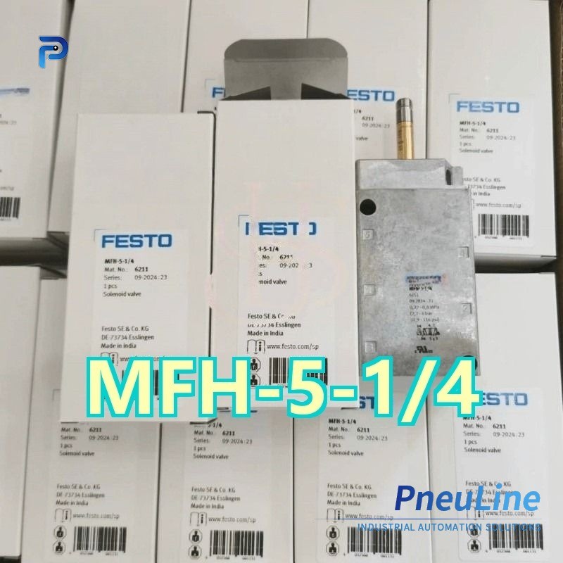 MFH 5 1 4 1PC FESTO MFH-5-1/4 6211 Solenoid Valve Quality Assurance