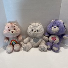 Care Bears Lot 3 2007 25th Anniversary Bear, Rainbow, Soda Fountain 12 Wear