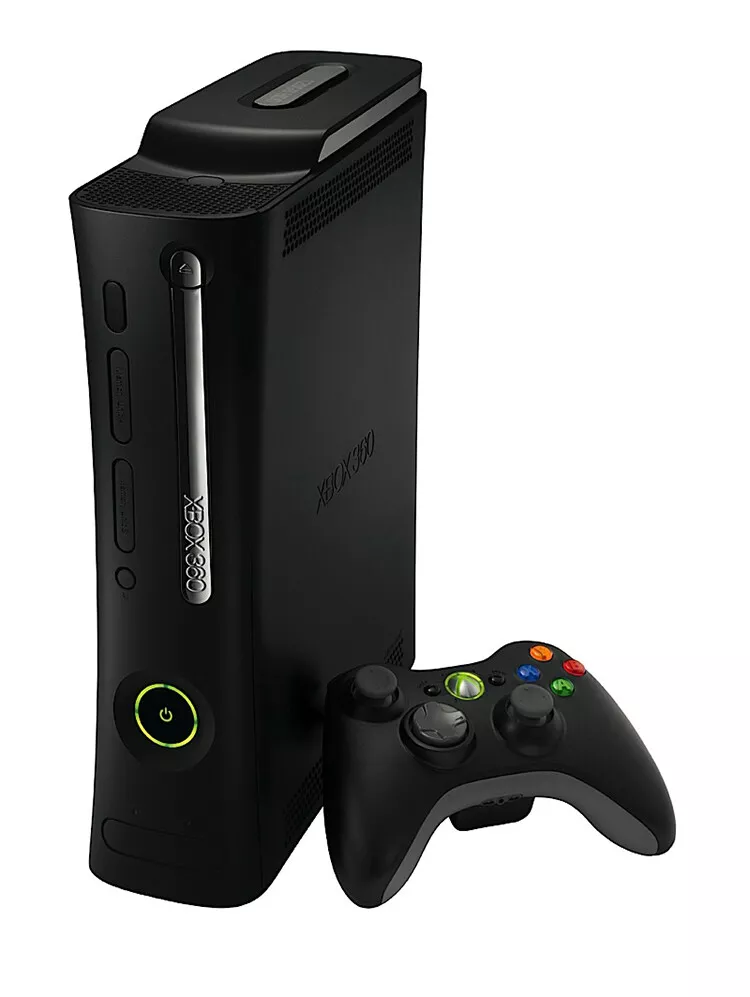 Xbox 360 Elite Console Black 120GB System Video Game Systems Very Good